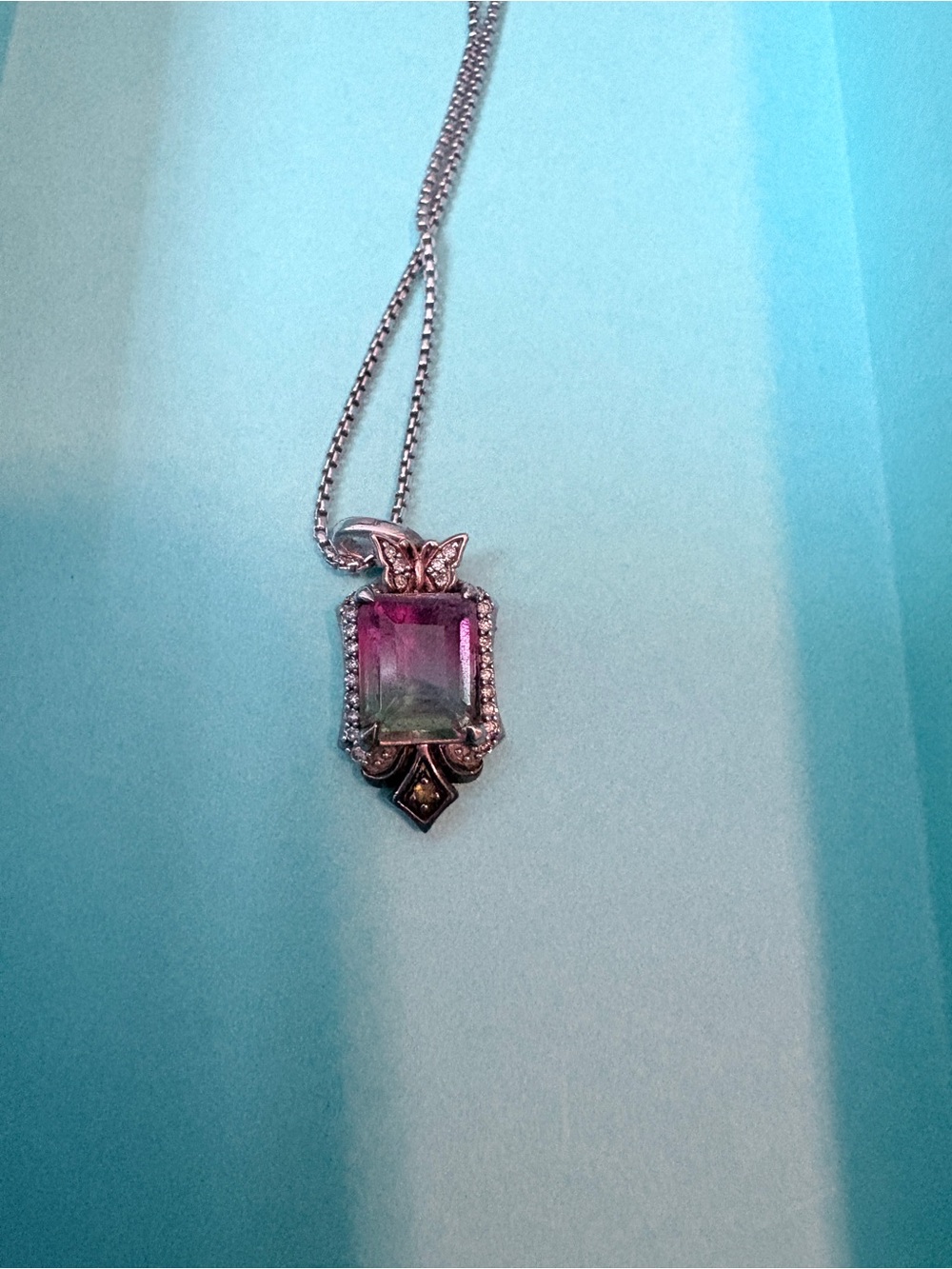Kay's Wicked Watermelon tourmaline necklace